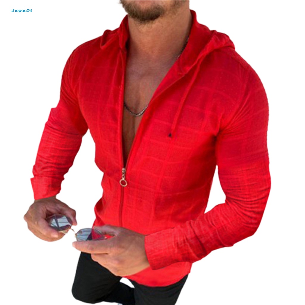 Áo Sơ Mi Tay Dài Kiểu Dây Rút Họa Tiết Sọc Caro Thời Trang Mùa Xuân Cho Nam