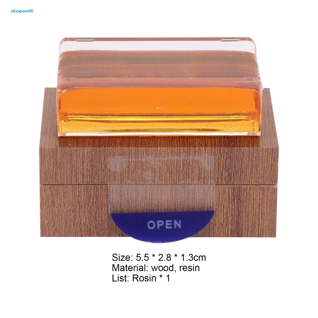 Lò Xo Đàn Violin Rosin Chiết Xuất Tự Nhiên Trong Suốt Chuyên Nghiệp