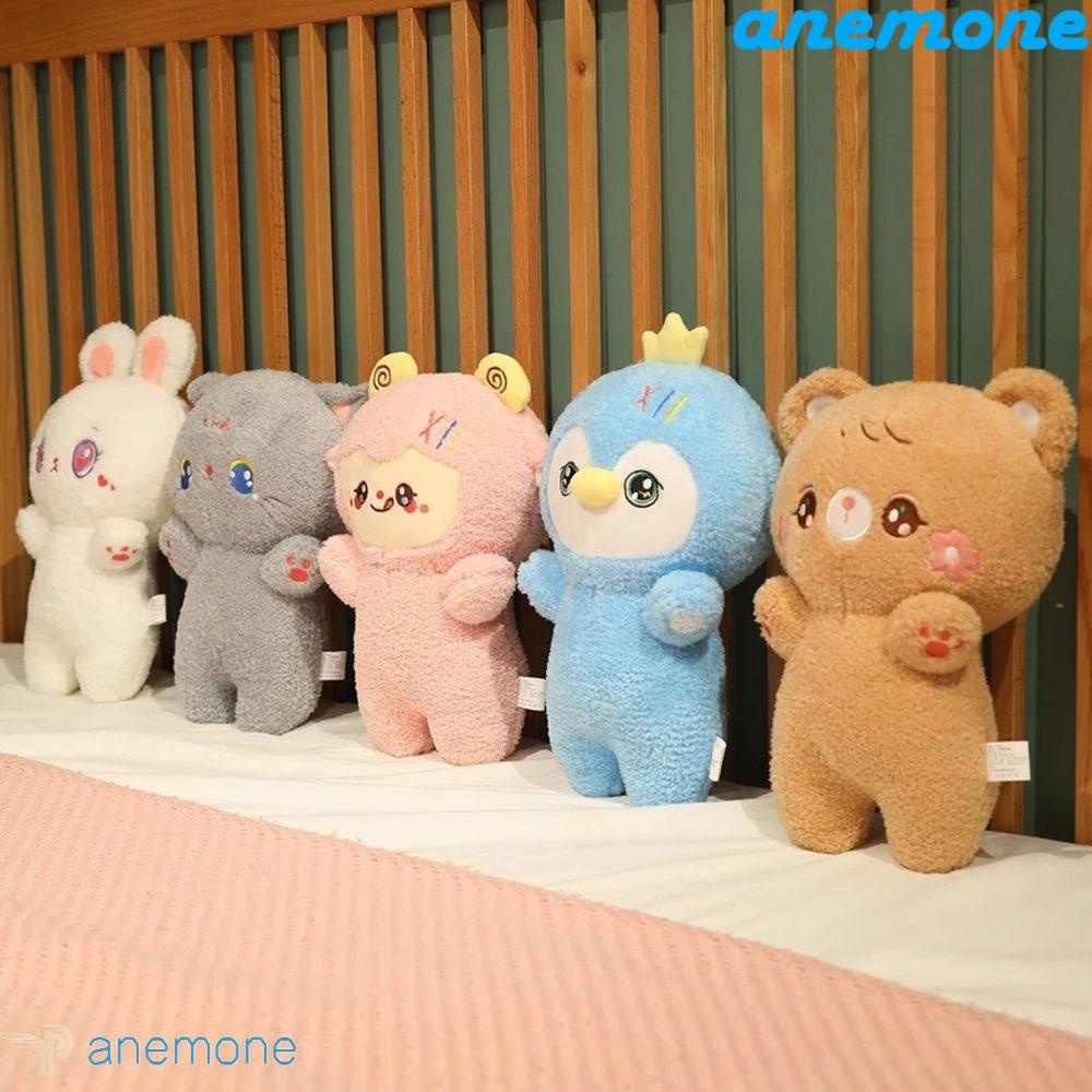 ANEMONE Đồ chơi nhồi bông Hình Động Vật Hoạt Hình Dễ Thương
