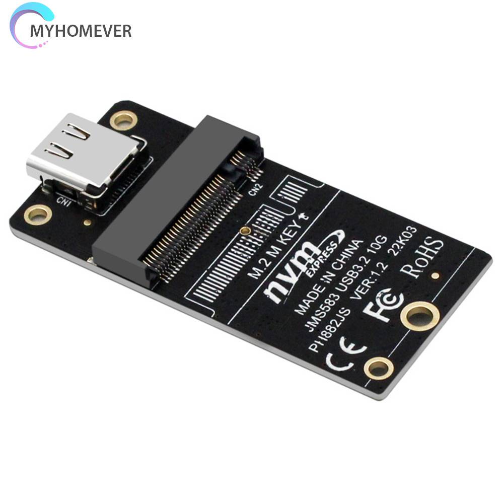 Thẻ Chuyển Đổi NVME M.2 Sang Type-C SSD 10Gbps Hỗ Trợ 2230 2242 2260 2280