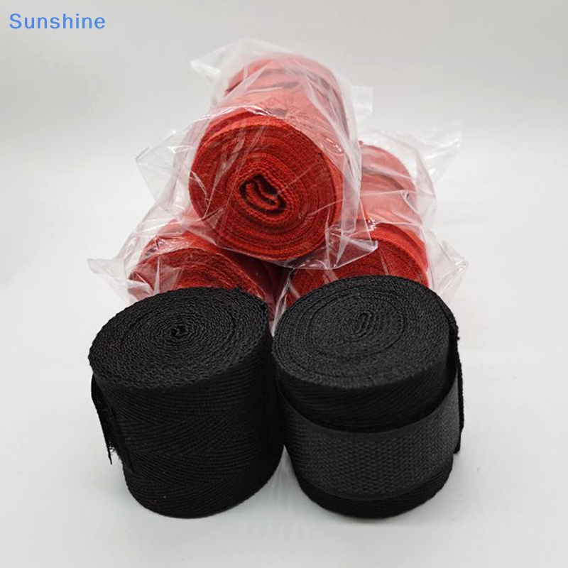 Băng Quấn Cổ Tay Bằng Cotton 2.5M Hỗ Trợ Luyện Tập Muay Thai Boxing