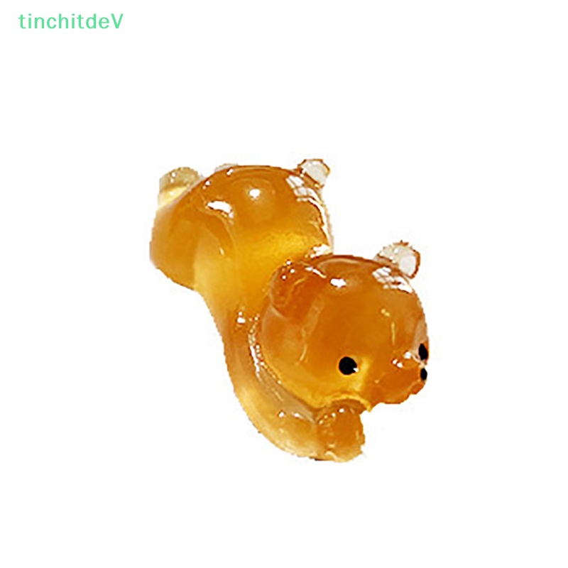 [TinchitdeV] Set 2 Kẹp Tóc Hình Nơ Gấu Dạ Quang Resin DIY Đáng Yêu Dành Cho Sổ Lưu Niệm [Mới]