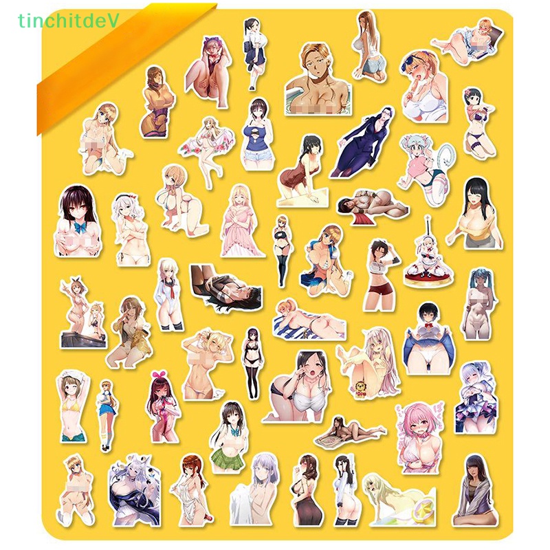 [TinchitdeV] 50 Miếng Dán Hình Bikini Đẹp Mắt Gợi Cảm Trang Trí Vali Laptop Guitar Điện Thoại Xe Hơi [Mới]