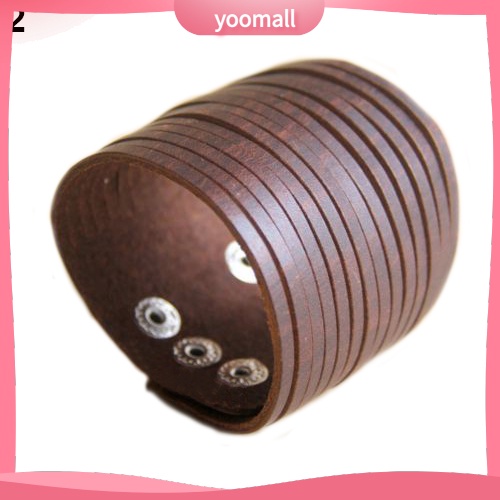 Vòng Tay Giả Da Nhiều Lớp Thời Trang Cho Nam Nữ