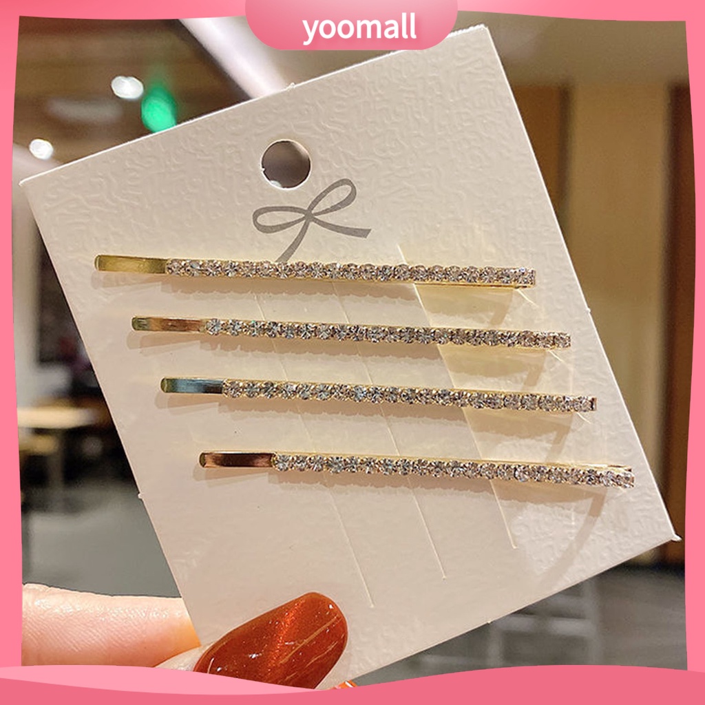 Kẹp Tóc Đính Đá Lấp Lánh Ngọt Ngào Sáng Tạo