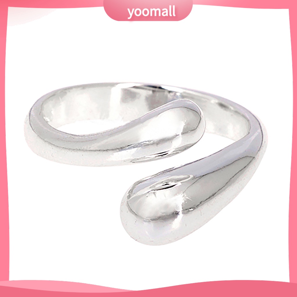 Nhẫn Mạ Bạc Phong Cách Punk Thời Trang Cho Nữ