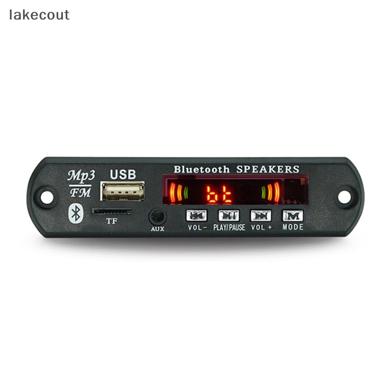 Bảng Mạch Phát MP3 Bluetooth 5.0 5V MP3 USB TF FM Radio Kèm Điều Khiển Từ Xa Cho Xe Hơi