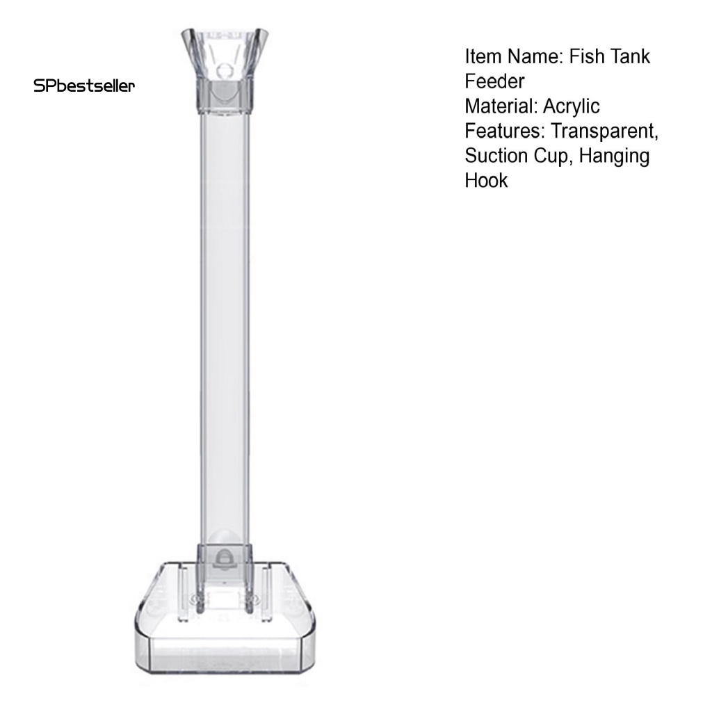 Ống Trong Suốt Đựng Thức Ăn Cho Cá Cảnh Thiết Kế Tiện Lợi Dễ Dùng