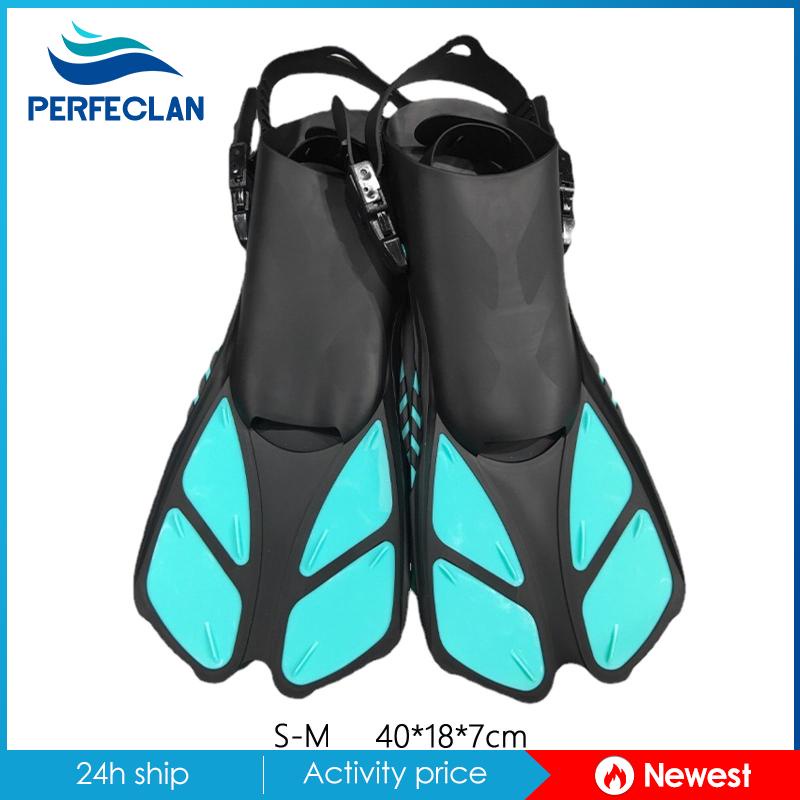 Set 2 Chân Vịt Bơi Lặn Chuyên Nghiệp Linh Hoạt Cho Nam Nữ