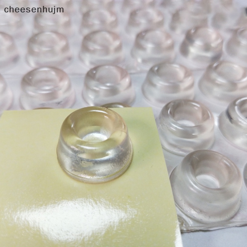 Bộ 12 Đệm Cao Su Silicon Trong Suốt Giảm Xóc Cho Tủ Quần Áo