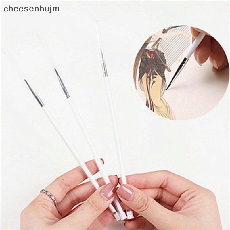 Set 3 Cọ Vẽ Trang Trí Bánh Kem Tiện Dụng Chất Lượng Cao