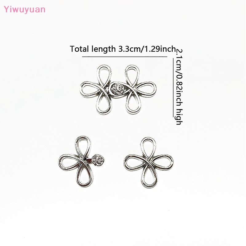 < Yiwuyuan > Thắt Lưng Nút Thắt Nút Bằng Kim Loại Vô Hình Có Thể Tháo Rời Phong Cách Trung Hoa Mới