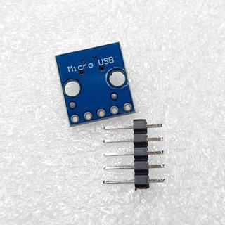 Mạch Ra Chân (hàn) Cổng Micro USB (MCU-Micro USB to DIP 5Pin) - 3 cái