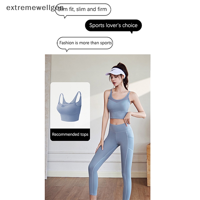 [Cực Tốt] Bộ Đồ Thể Thao Legging Mềm Và Co Giãn Lưng Cao Mặc Ngoài Trời Cho Nữ LLF