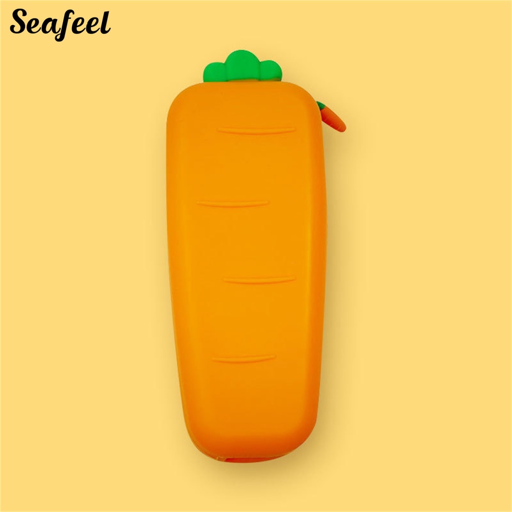 Túi Silicon Mềm Hình Củ Cà Rốt Hoạt Hình Đáng Yêu