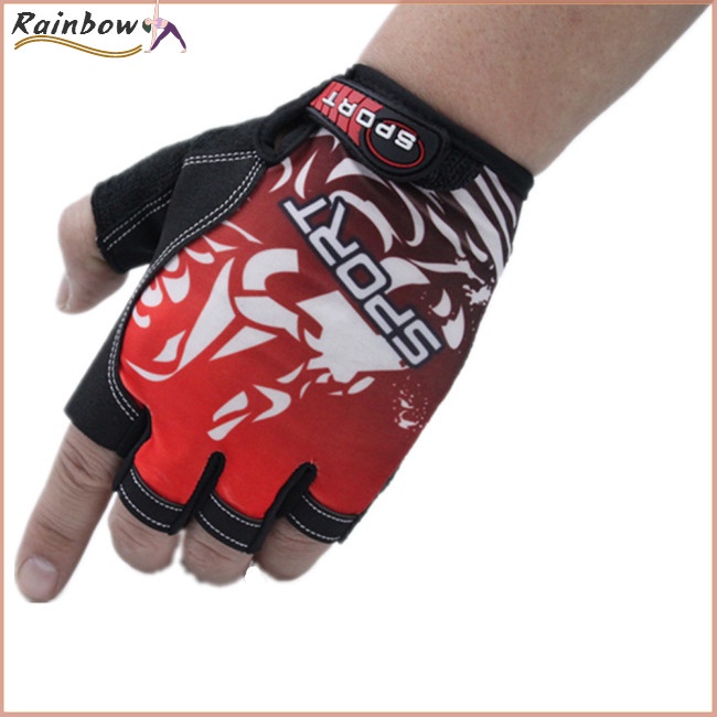 Găng Tay Nửa Ngón Siêu Mỏng Thoáng Khí Chống Trượt Tiện Dụng Khi Đi Xe Đạp / Leo Núi / Câu Cá