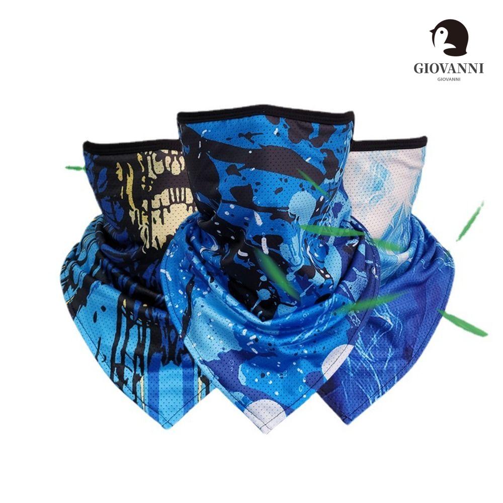 Khẩu Trang Chống Nắng Bằng Lụa Lạnh Thoáng Khí Thời Trang Bảo Vệ Toàn Diện