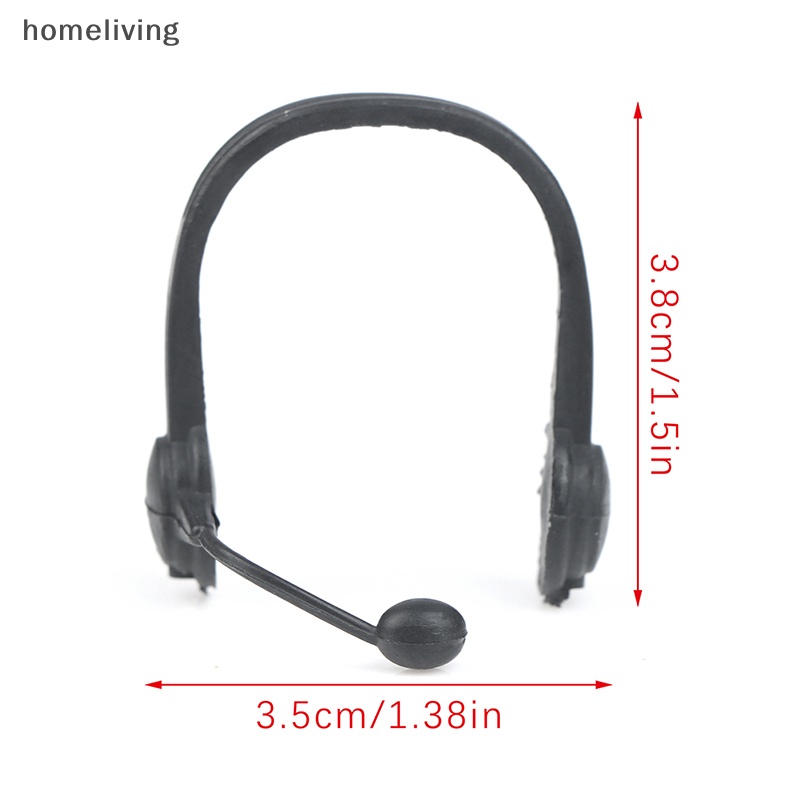 Set 2 Tai Nghe Tỉ Lệ 1: 12 Dùng Để Trang Trí Nhà Búp Bê