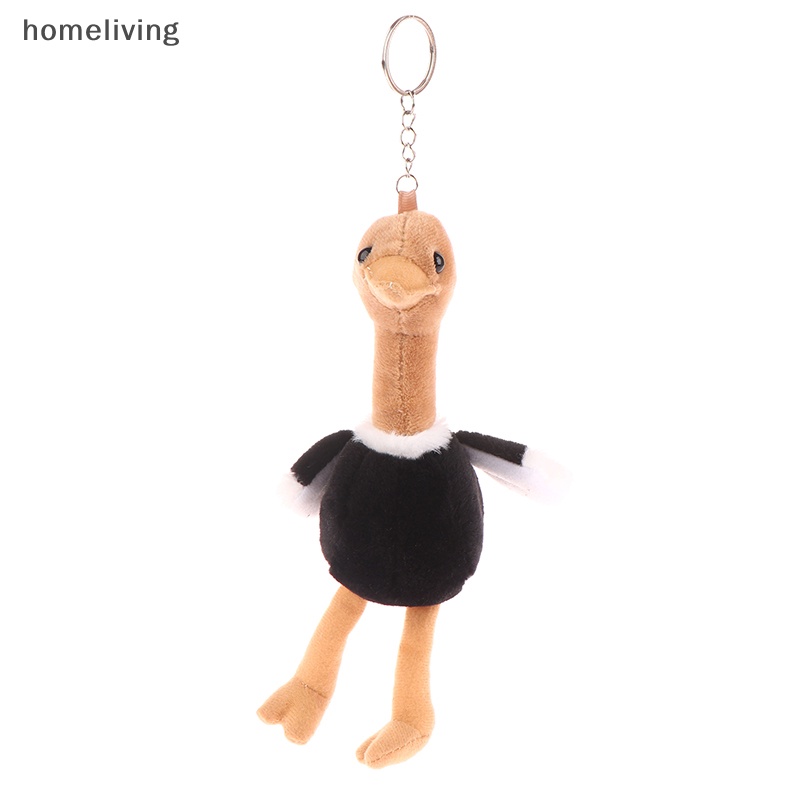 Móc Khóa Hình Đồ chơi nhồi bông Đà Điểu Đáng Yêu