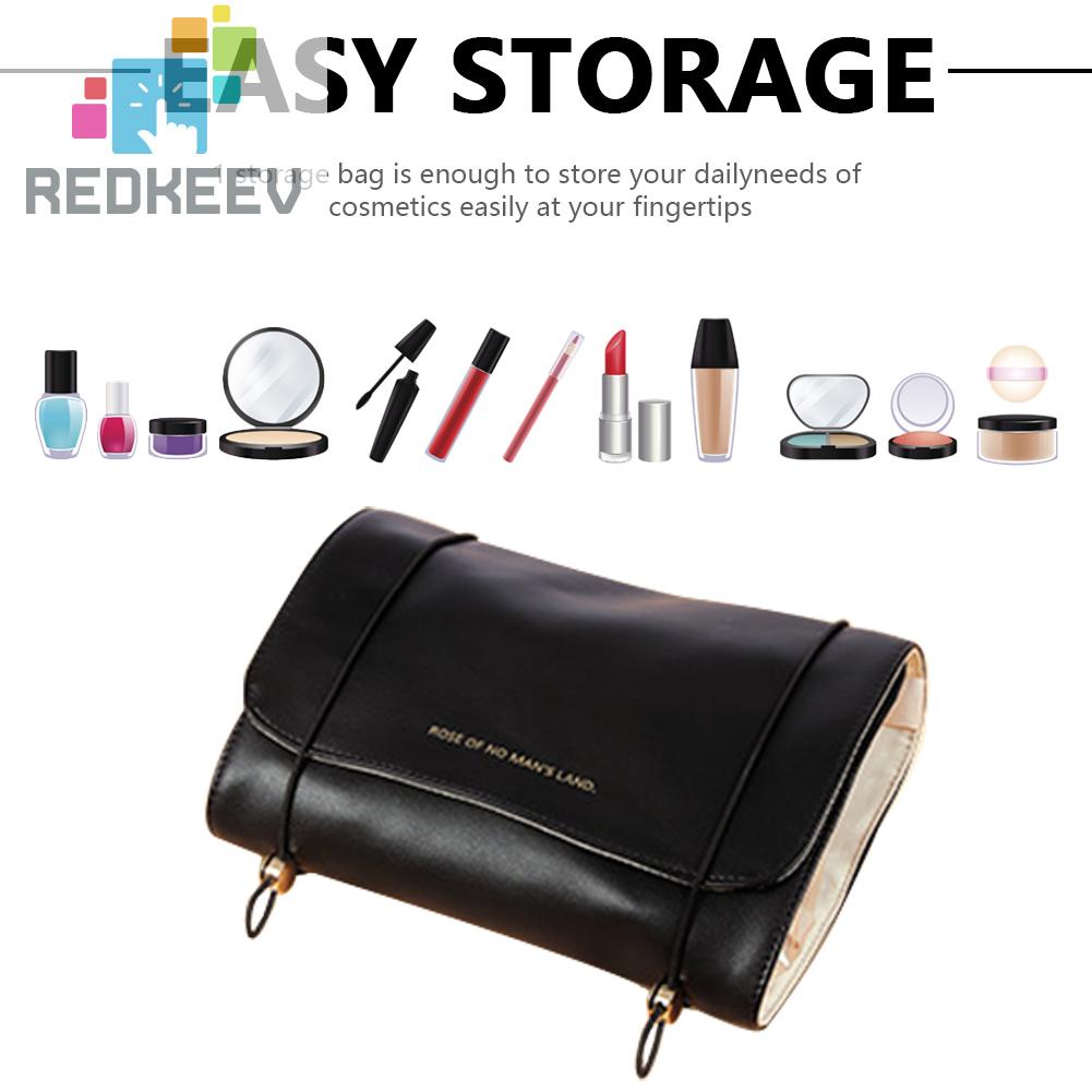 Túi Cuộn Đựng Mỹ Phẩm 4 Trong 1 Sức Chứa Lớn Tiện Dụng