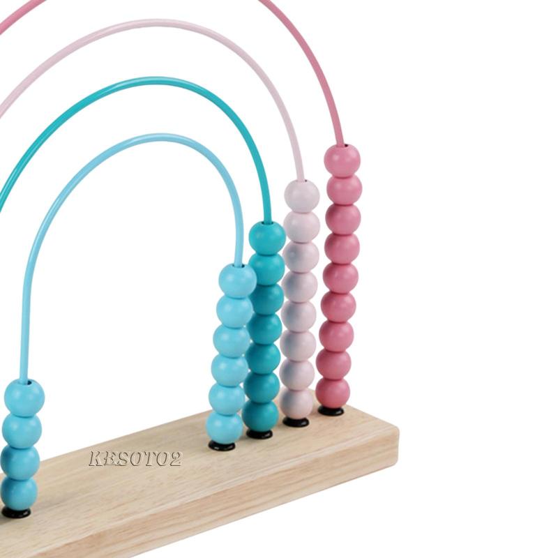 Bàn Tính Đồ Chơi Bằng Gỗ Giúp Bé Học Toán