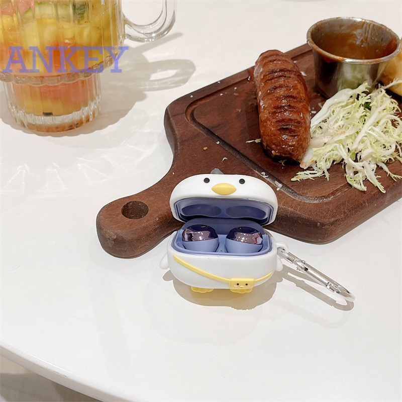 For Samsung Galaxy Buds2 Pro / Buds 2 / Buds Pro / Buds Live Case Protective Cute Cartoon Covers Bluetooth Earphone Shell Headphone Portable