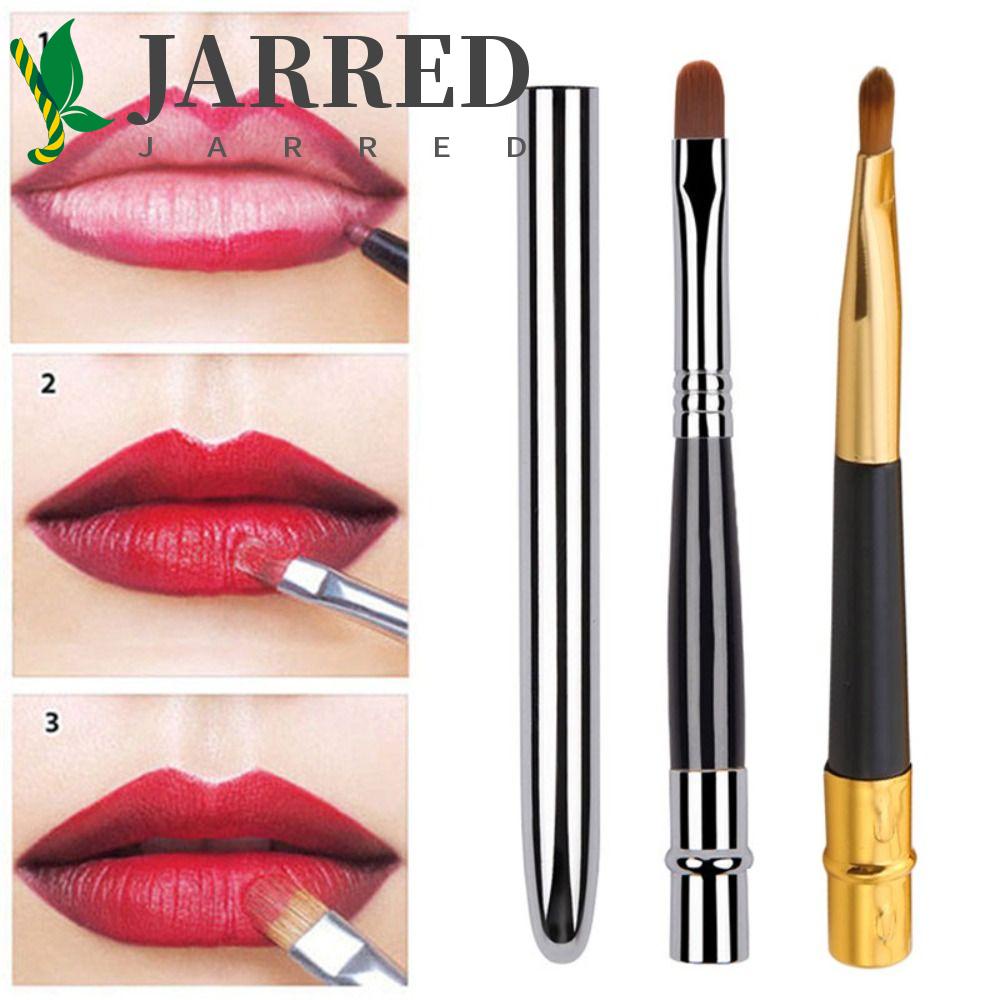 Cọ Trang Điểm Môi Mini Chất Lượng Cao Kèm Nắp Bảo Vệ Cho Nữ