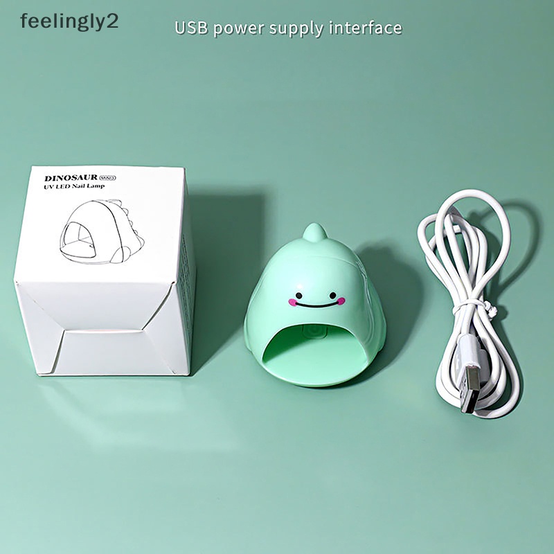 Máy Sấy Khô Móng Tay Mini 5w Bằng Tia Uv 4 Bóng Led Với Cáp Usb Tiện Dụng Cho Gia Đình