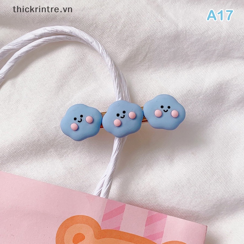 Kẹp Tóc Hình Ngôi Sao Đám Mây Màu Gradient Dễ Thương Cho Bé Gái