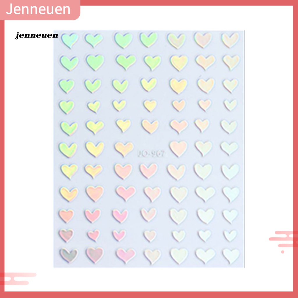 Miếng Dán Trang Trí Móng Tay 2D Siêu Mỏng DIY