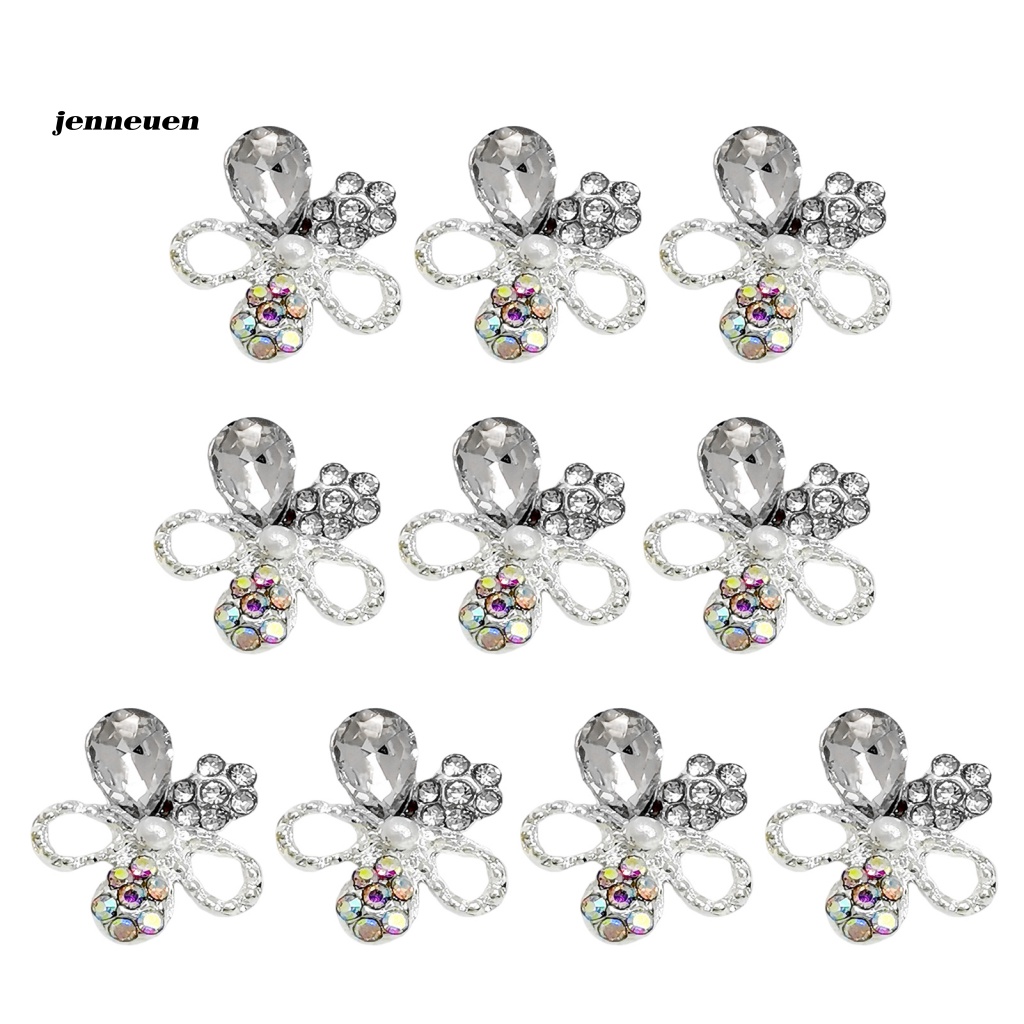 Set 10 Bươm Bướm 3D Trang Trí Móng Tay Nghệ Thuật