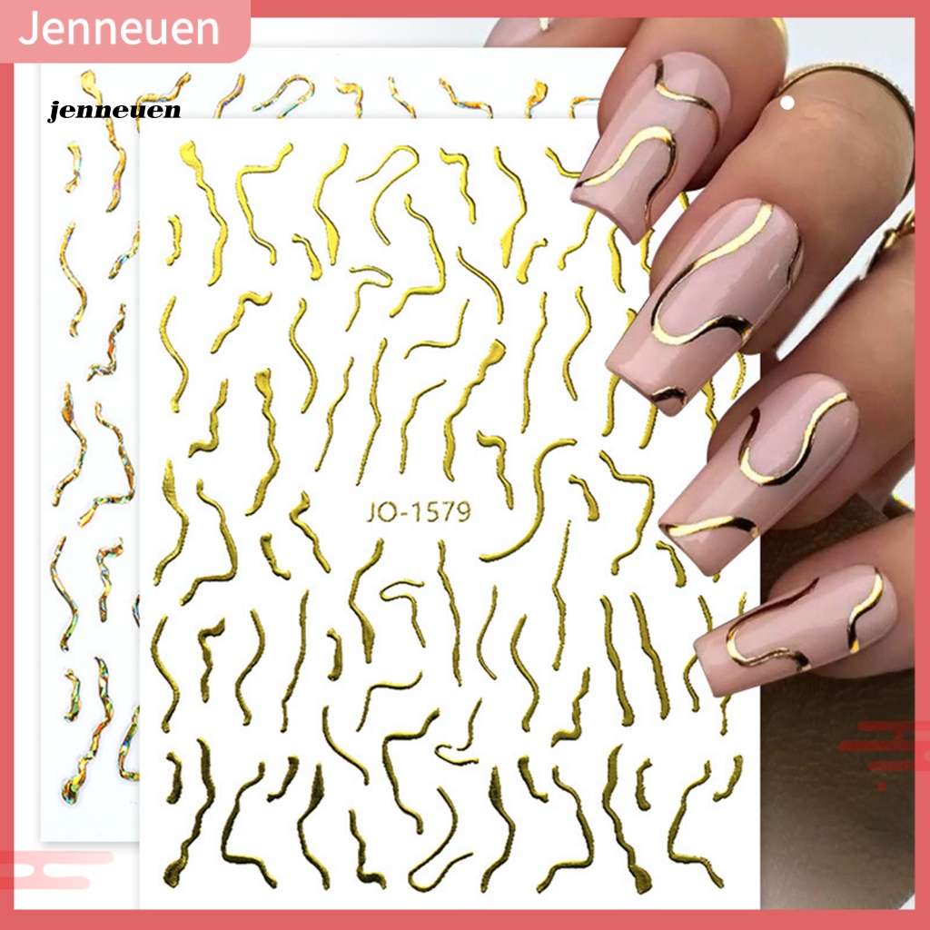 Miếng Dán Trang Trí Móng Tay Lấp Lánh Siêu Mỏng