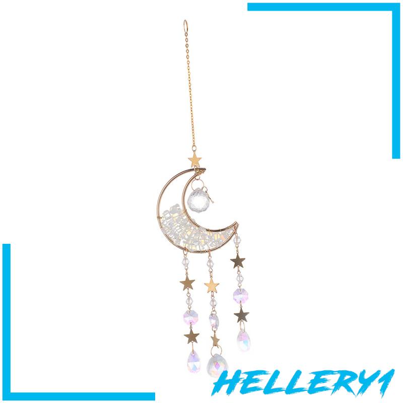 Chuông Gió Hình Mặt Trăng Trang Trí Nhà Cửa