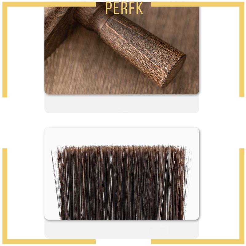 Chổi Quét Bụi Cổ Bàn Phím Máy Tính / Bàn Phím Bằng Gỗ Mềm Mại Chuyên Dụng Cho Salon Làm Đẹp