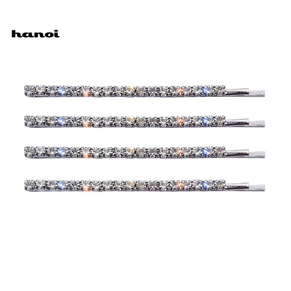 Set 2 / 4 Kẹp Tóc Đính Đá Thời Trang Nữ