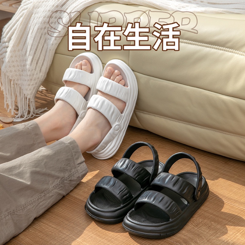 Xăng đan Đế Bằng Chống Mùi Thoáng Khí Dành Cho Nữ