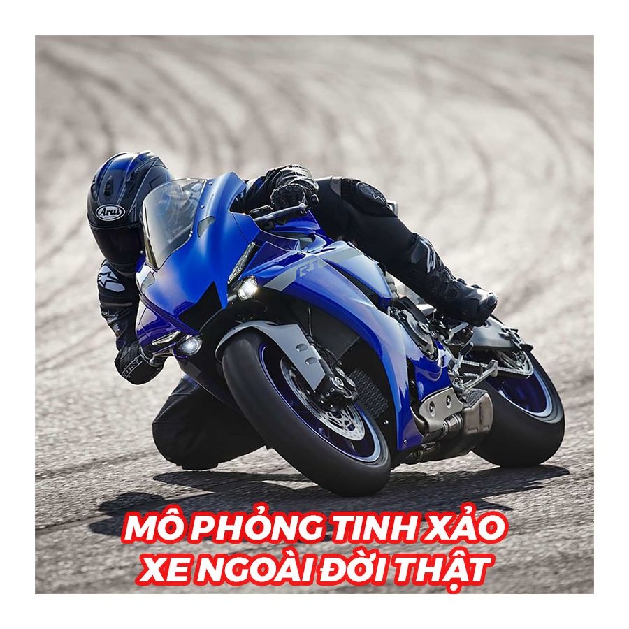 Đồ Chơi Mô Hình Xe Mô Tô 1:12 Dòng Yamaha YZF-R1 2021 - Maisto 21847/MT31101
