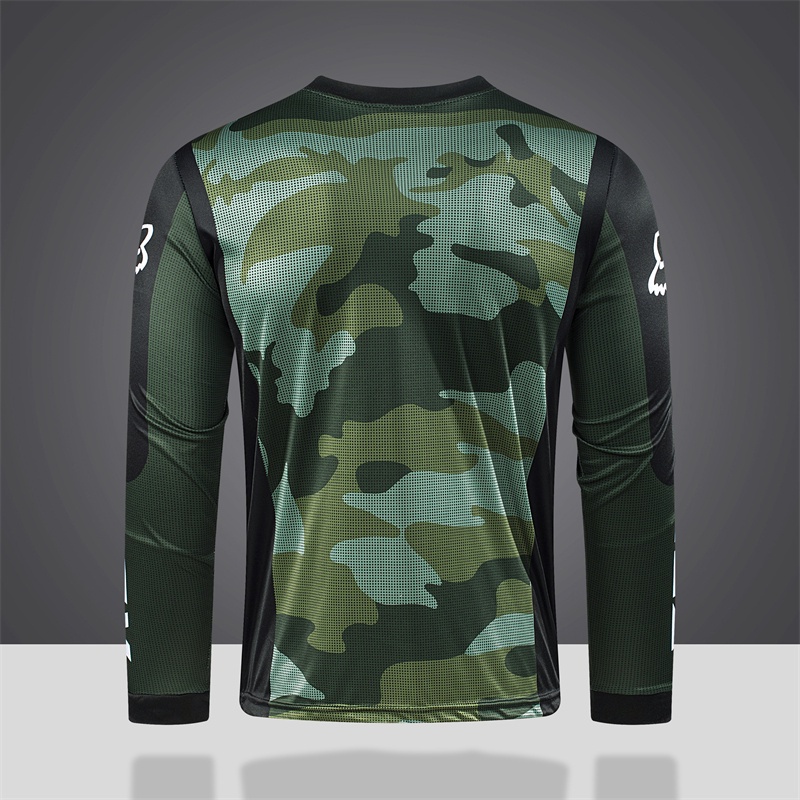 Áo Thun Đua Xe Đạp Tay Dài Phong Cách Mới Cho Nam