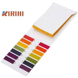 Ririhi set 80 giấy kiểm tra độ ph 80 dải 1-14 ph axit alkaline thông dụng