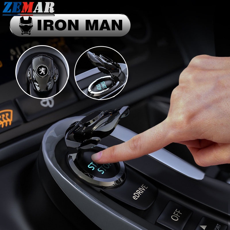 Vỏ Bảo Vệ Nút Khởi Động Xe Hơi Peugeot 206 208 207 307 308 2008 3008 508 408 5008 406