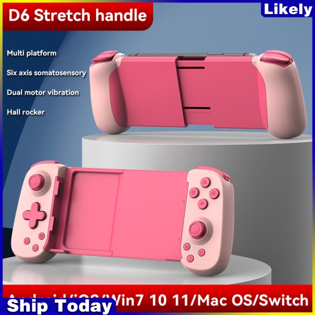 Tay Cầm Chơi Game Không Dây Kéo Dài D6 Cho IPhone Android