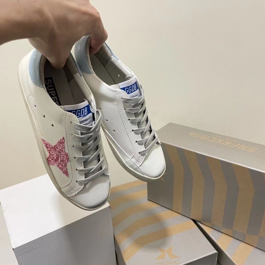 Giày Da Đế Bằng Chống Bẩn Phong Cách Retro Cho Nữ