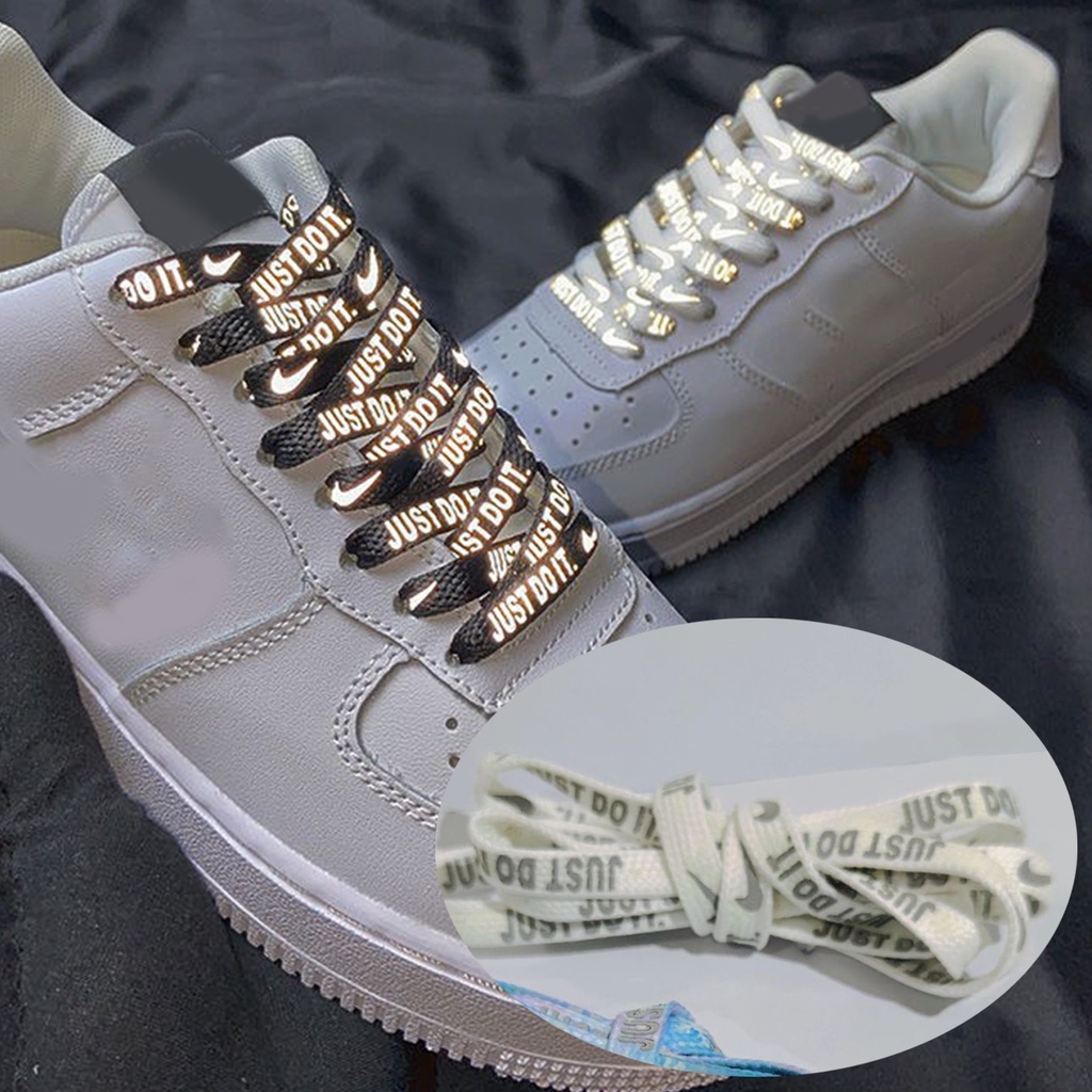 1 đôi đầy màu sắc phản quang ins cổ điển đơn giản thời trang đẹp phẳng 120cm / 140cm / 160cm dây giày thông thường