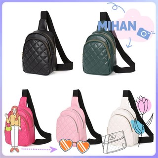 Túi đeo chéo ngực chất liệu da thời trang cho nữ mihan1
