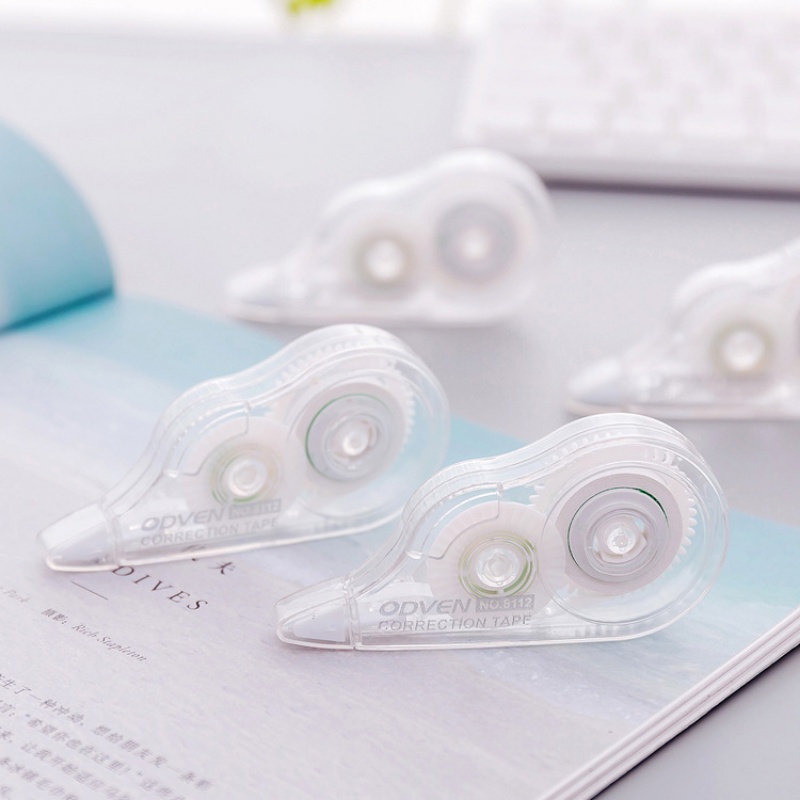 Bút Xóa Kéo Đơn Giản 5mm Trong Suốt / Màu Trắng Phong Cách Nhật Bản Cho Học Sinh / Văn Phòng
