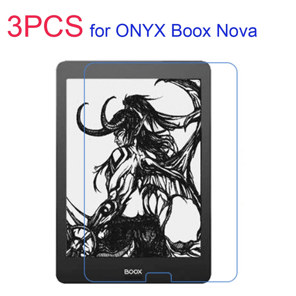 Set 3 Miếng Dán PET Mềm Bảo Vệ Màn Hình Cho ONYX Boox NOVA 7.8 ''