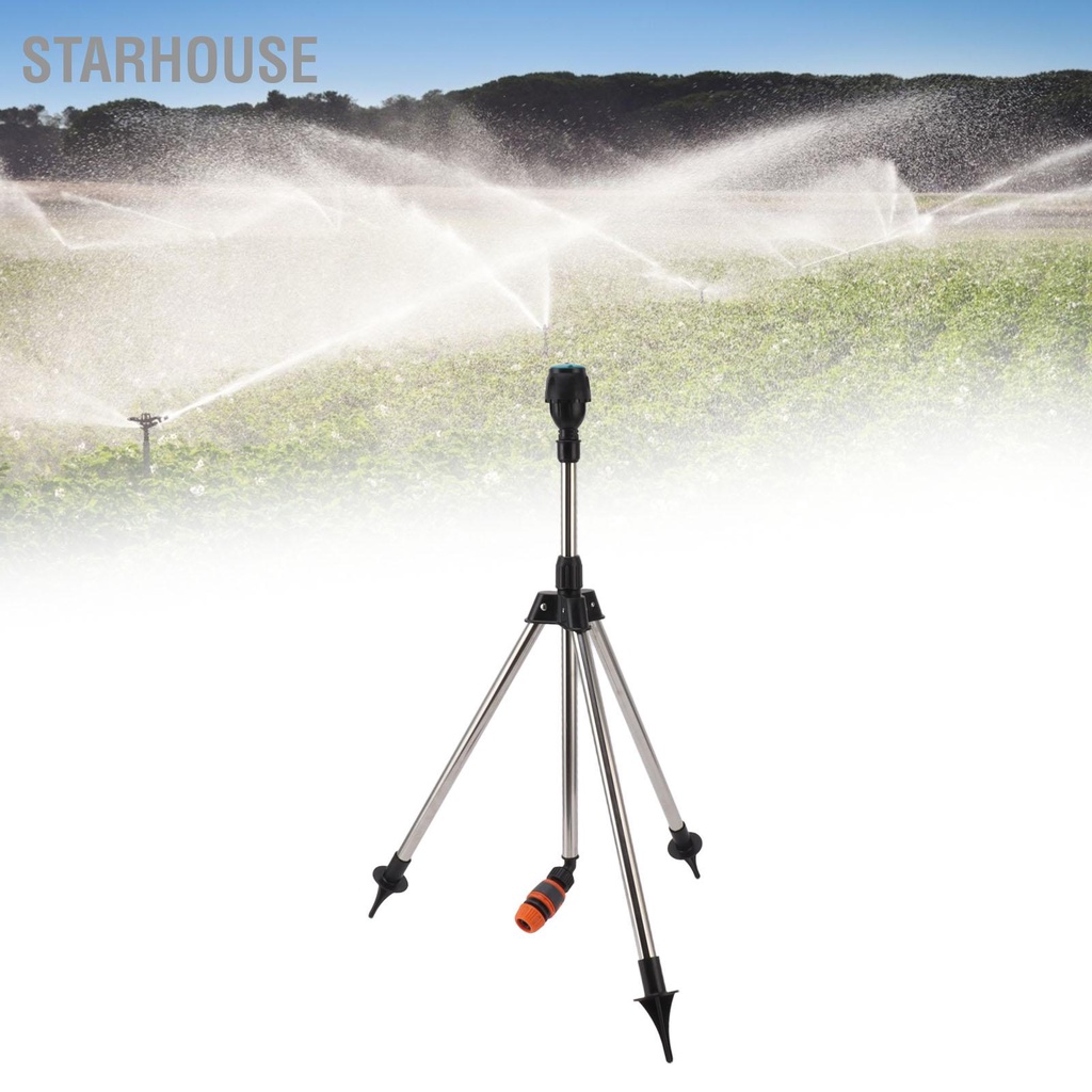 StarHouse Chân Máy Tưới Cây Tự Động Xoay 360 Độ Đầu Phun Nông Nghiệp Sân Vườn Dụng Cụ Cỏ