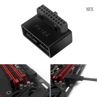 Bộ chuyển đổi khung gầm máy tính để bàn 90 độ kết nối usb 3 0 19p 20p