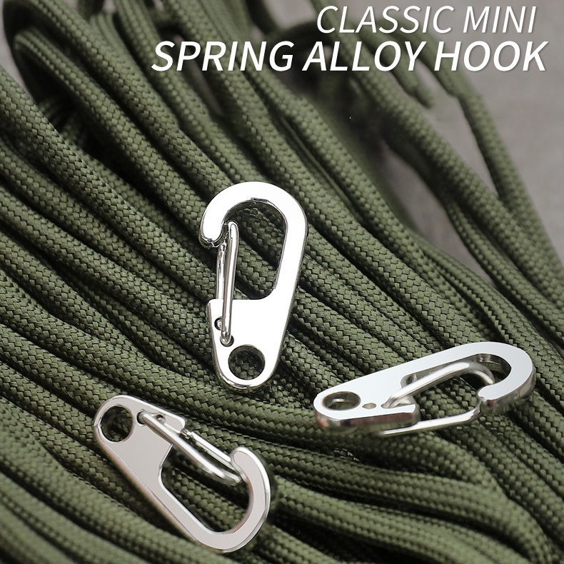 Móc Khóa Carabiner Mini Đa Năng Tiện Dụng