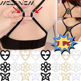 Kẹp Giữ Dây Áo Ngực Hình Hoa / Bướm / Trái Tim Vô Hình Chống Trượt Có Thể Điều Chỉnh Thời Trang Cho Nữ